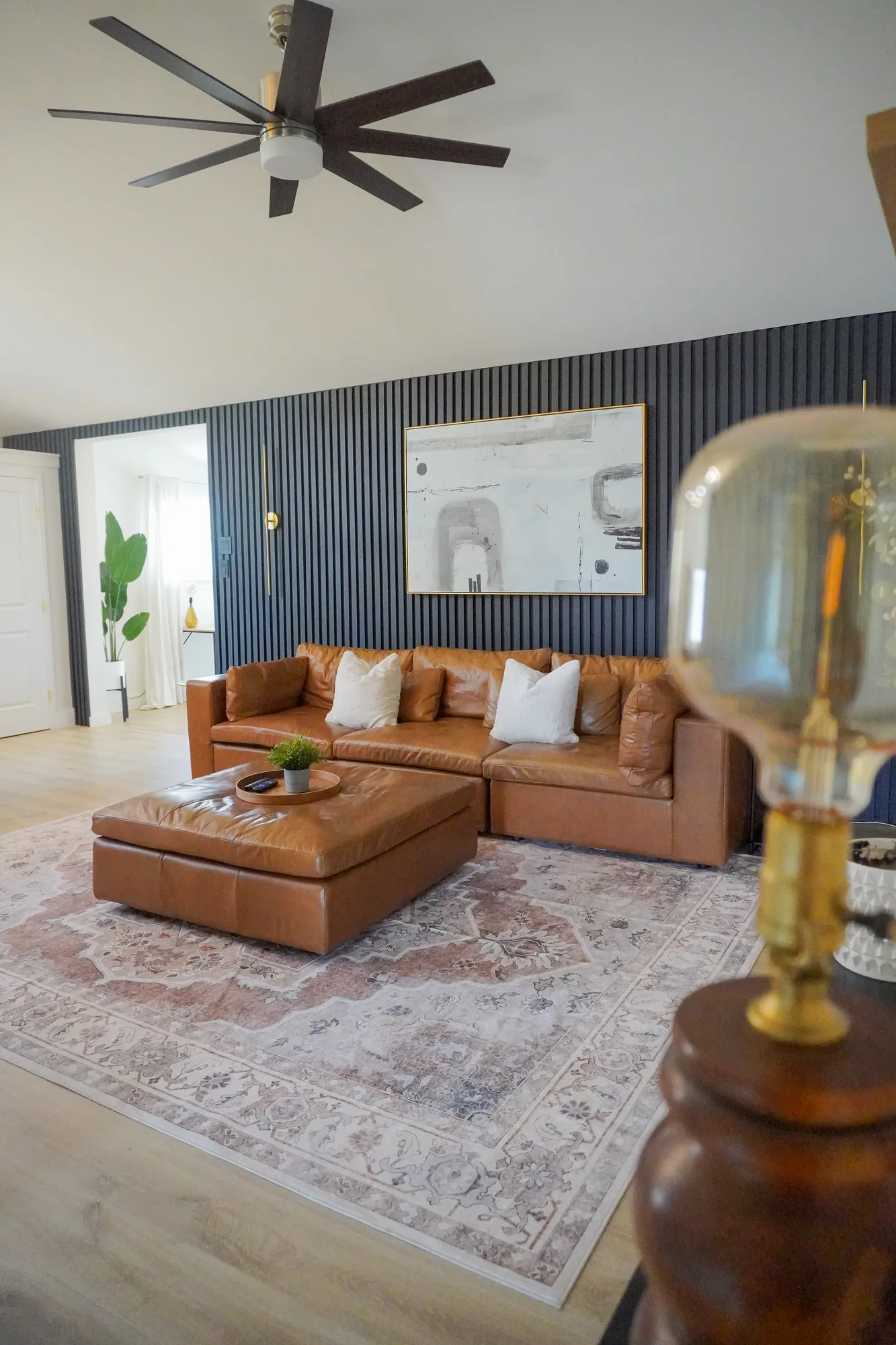 Living room from entry